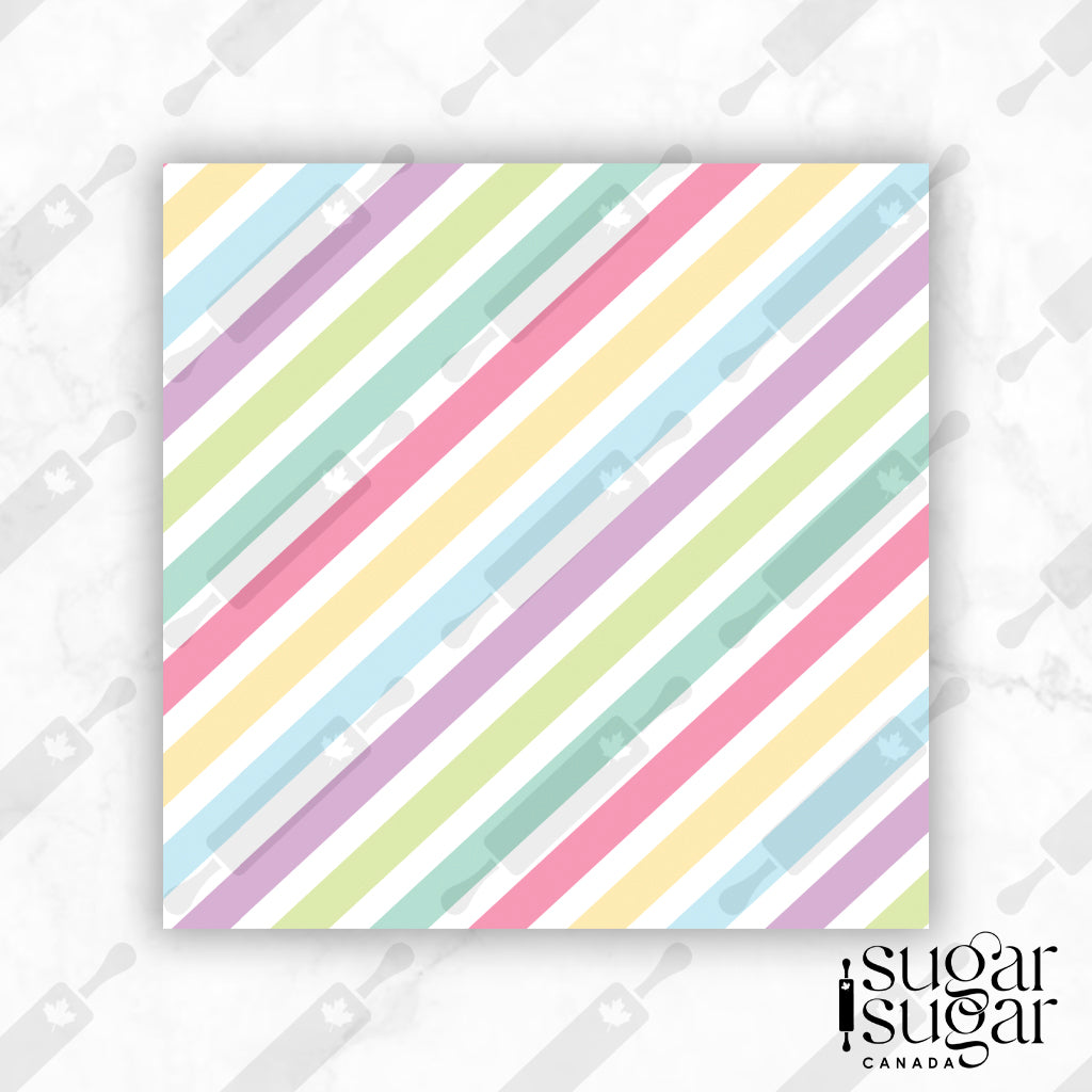 Bright Stripes Box Backer