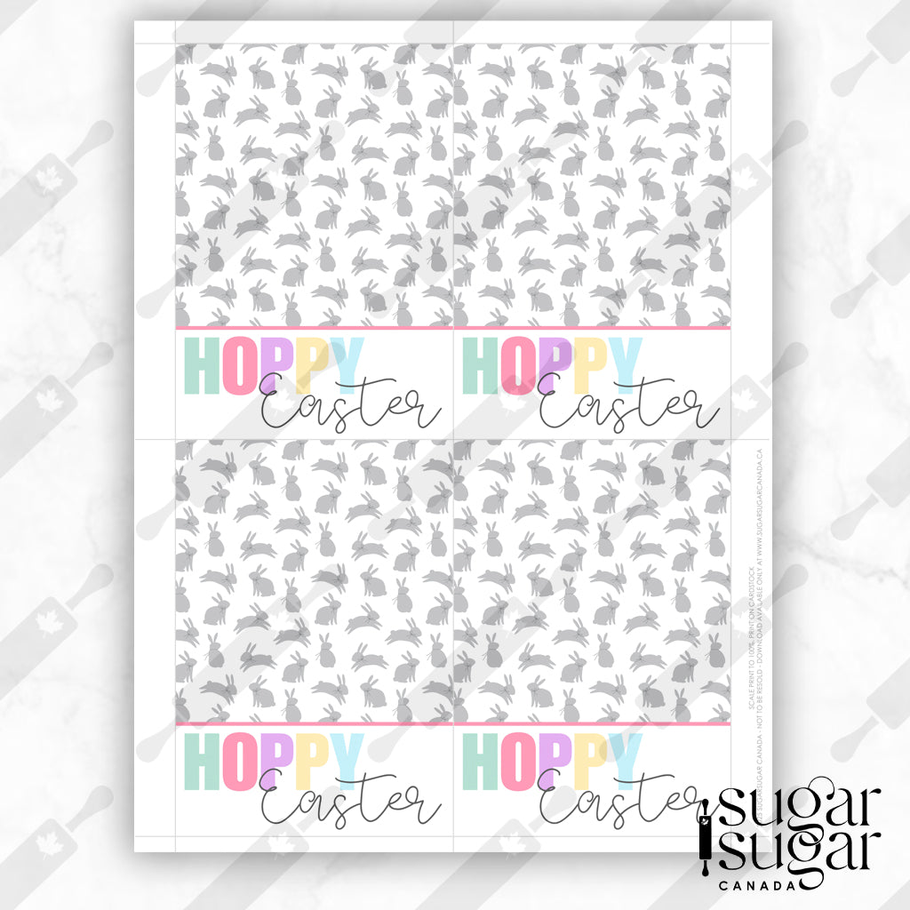 Hoppy Easter Mini Cookie Card