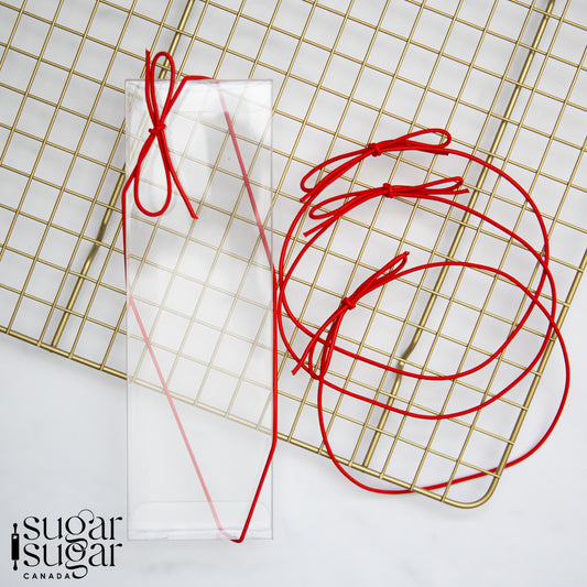 Red Stretch Loop - Set of 50