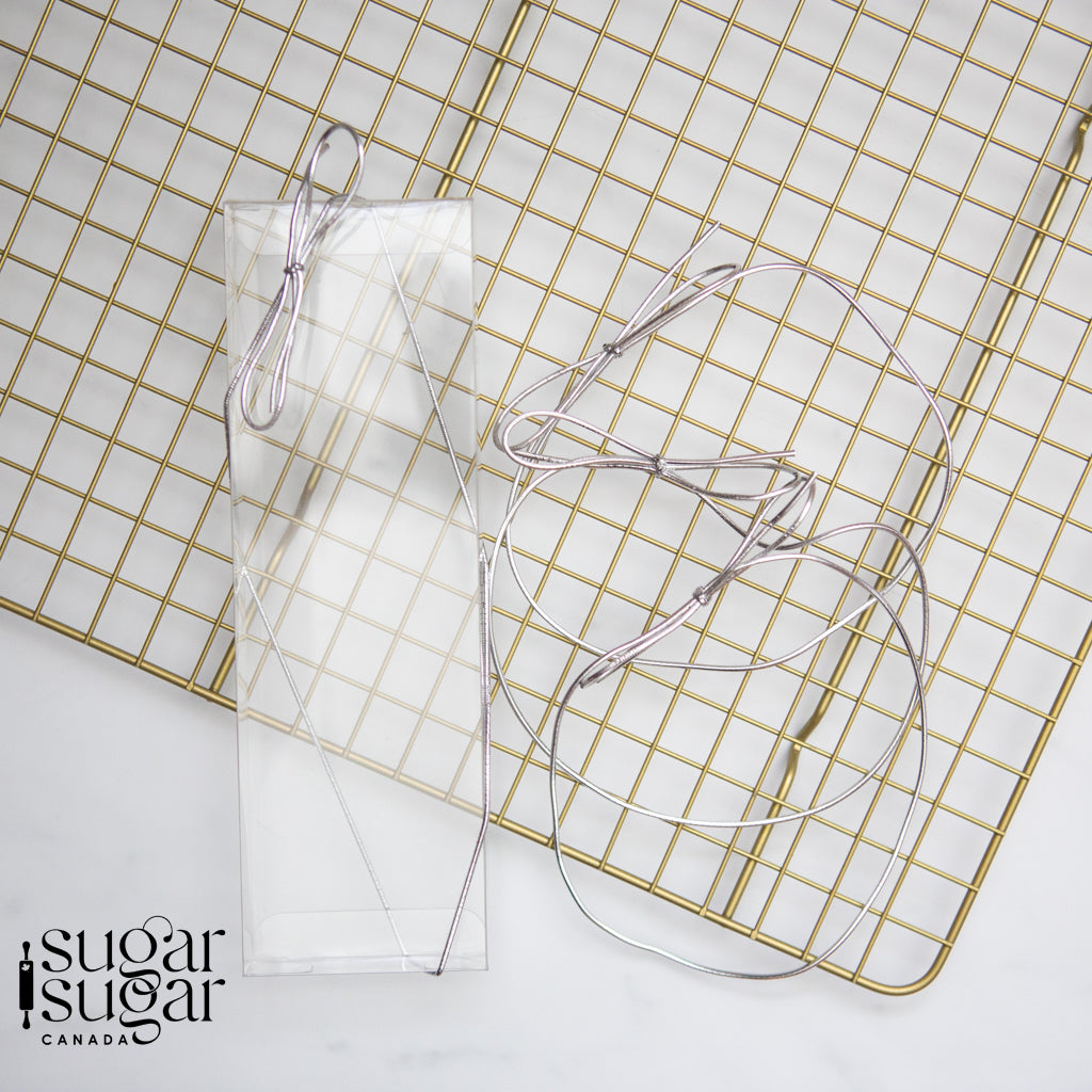 Silver Stretch Loop - Set of 50
