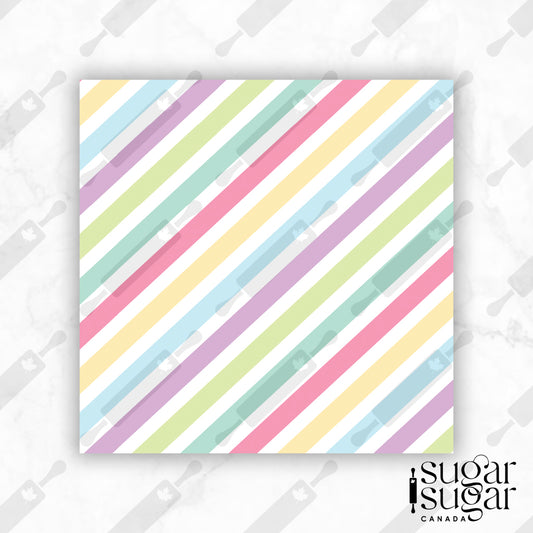 Bright Stripes Box Backer