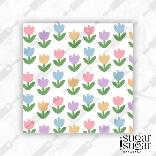 Tulips Box Backer