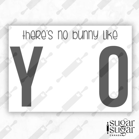 No Bunny Like You Mini Cookie Card