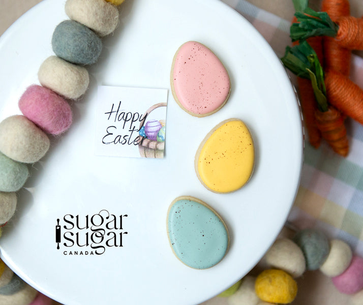 Easter Basket Square Tag