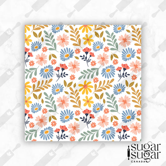 Flowery Box Backer