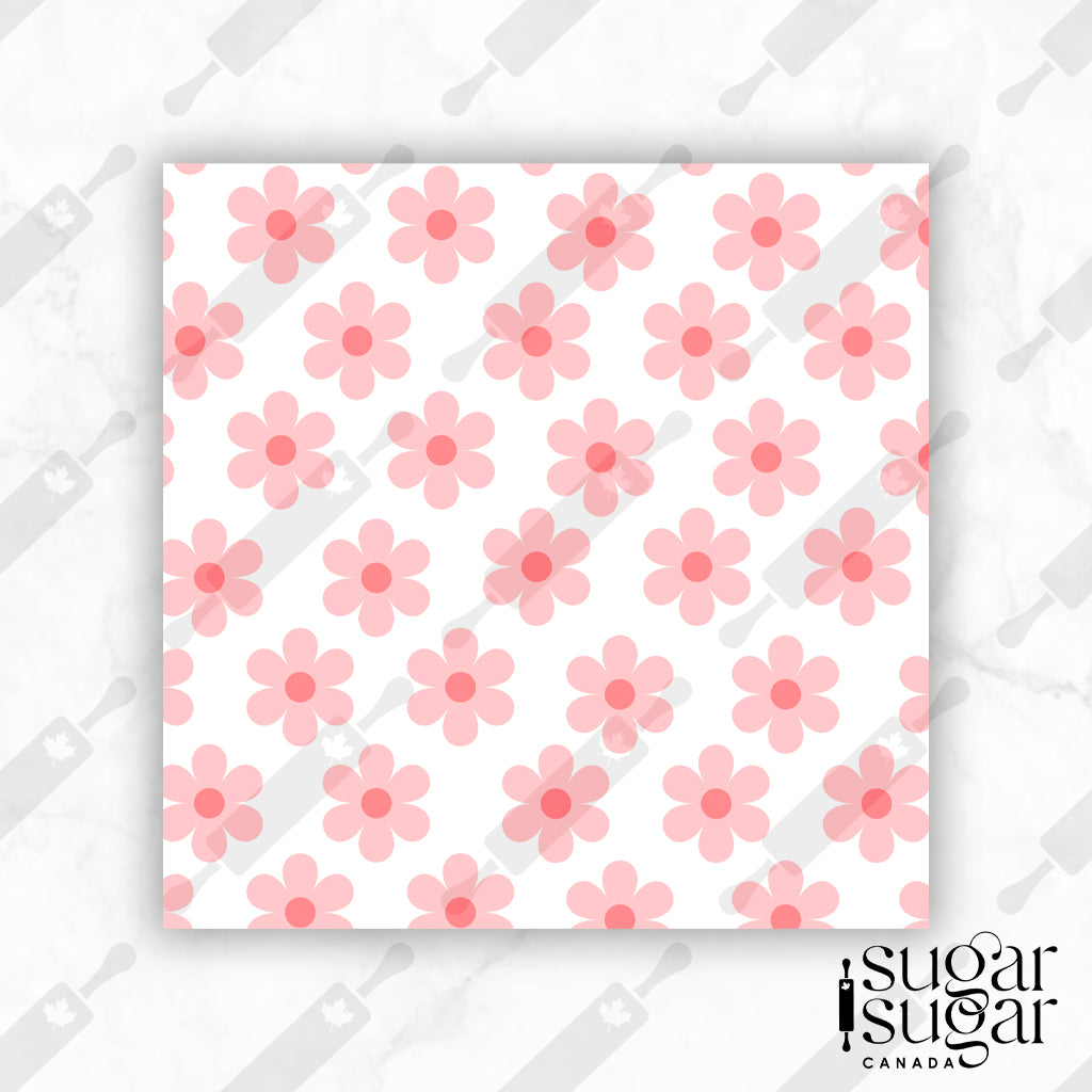 Pink Daisy Box Backer
