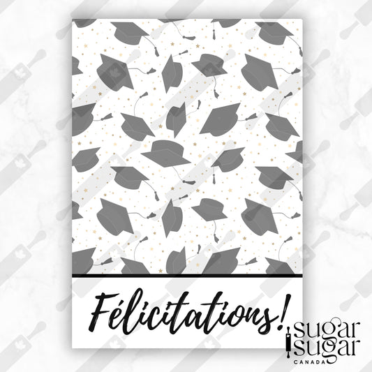 Grad French Mini Cookie Card