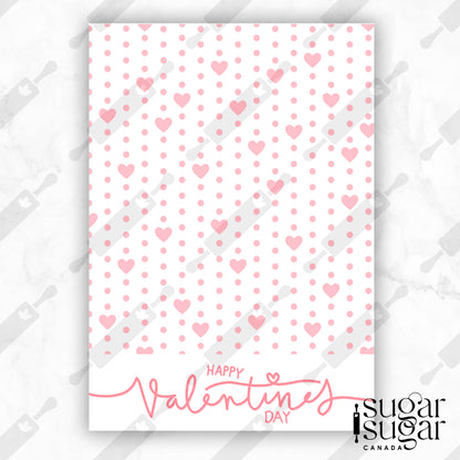 Heart Dots Mini Cookie Card