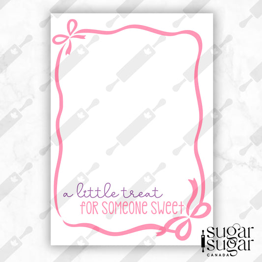 Little Treat Bow Mini Cookie Card