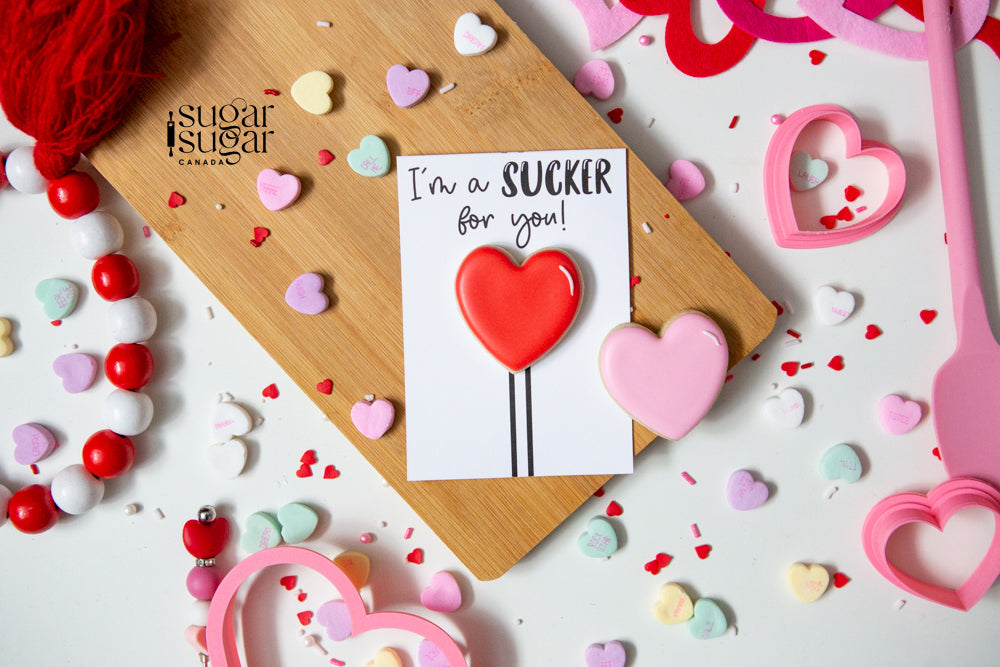 Sucker For You Mini Cookie Card