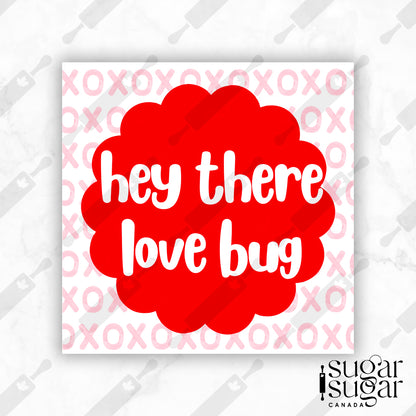 Love Bug Square Tag
