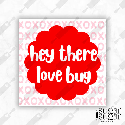 Love Bug Square Tag