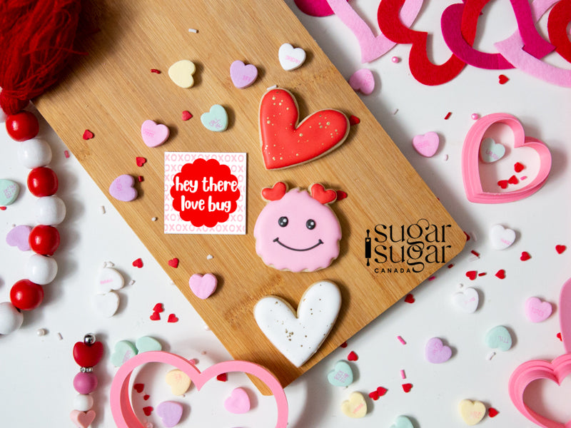 Love Bug Square Tag