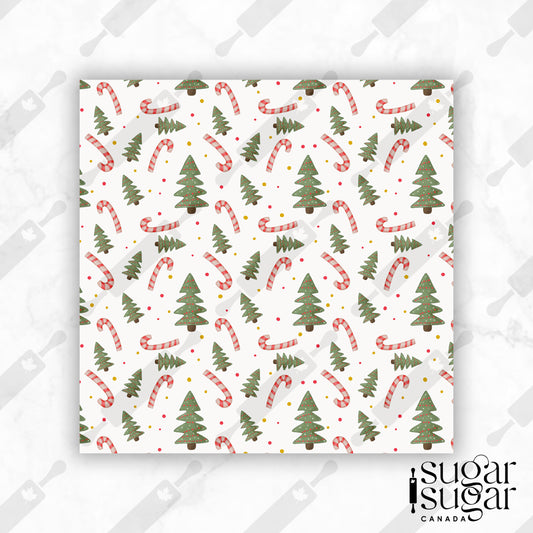 Christmas Trees Box Backer