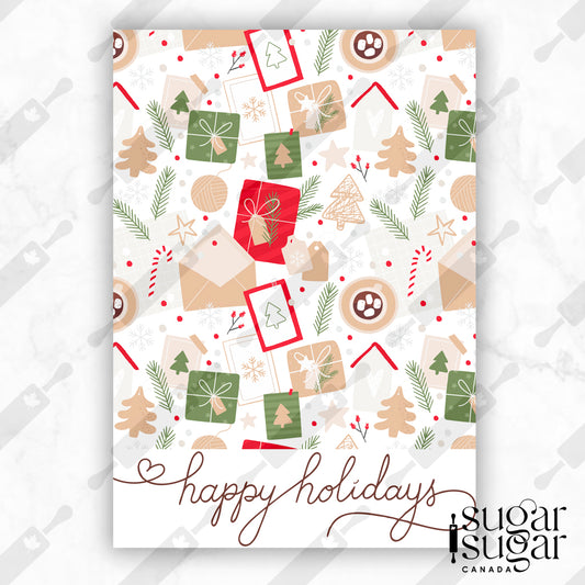 Holiday Gift Mini Cookie Card