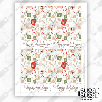 Holiday Gift Mini Cookie Card
