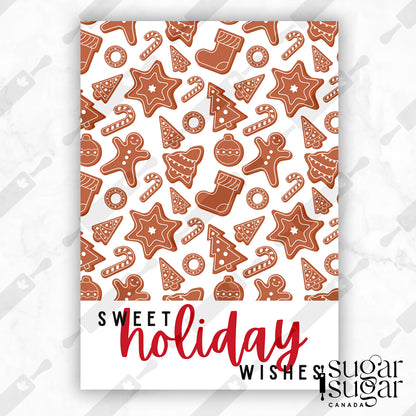 Sweet Gingy Holiday Mini Cookie Card