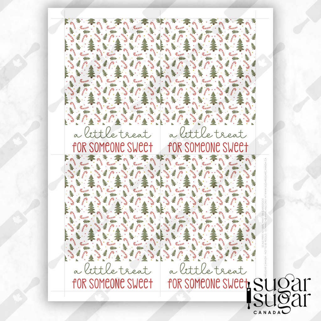 Tree Treat Mini Cookie Card