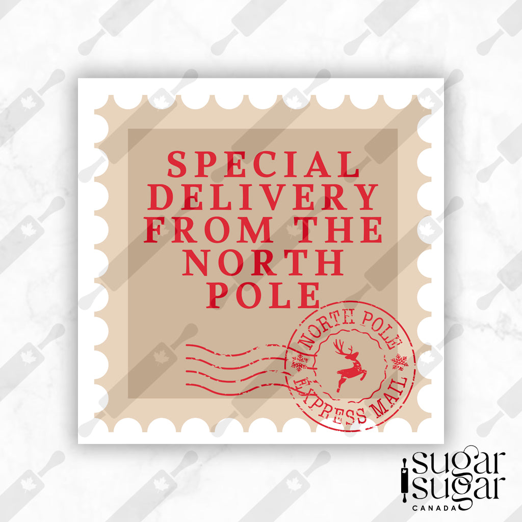 Delivery Stamp Square Tag
