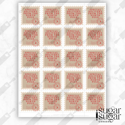 Delivery Stamp Square Tag