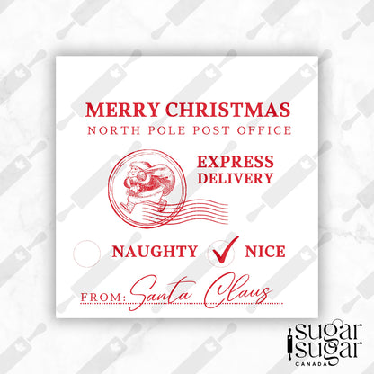 Express Delivery Square Tag