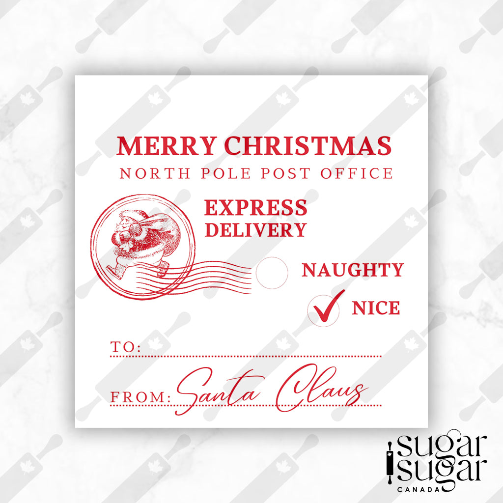 Express Delivery Square Tag