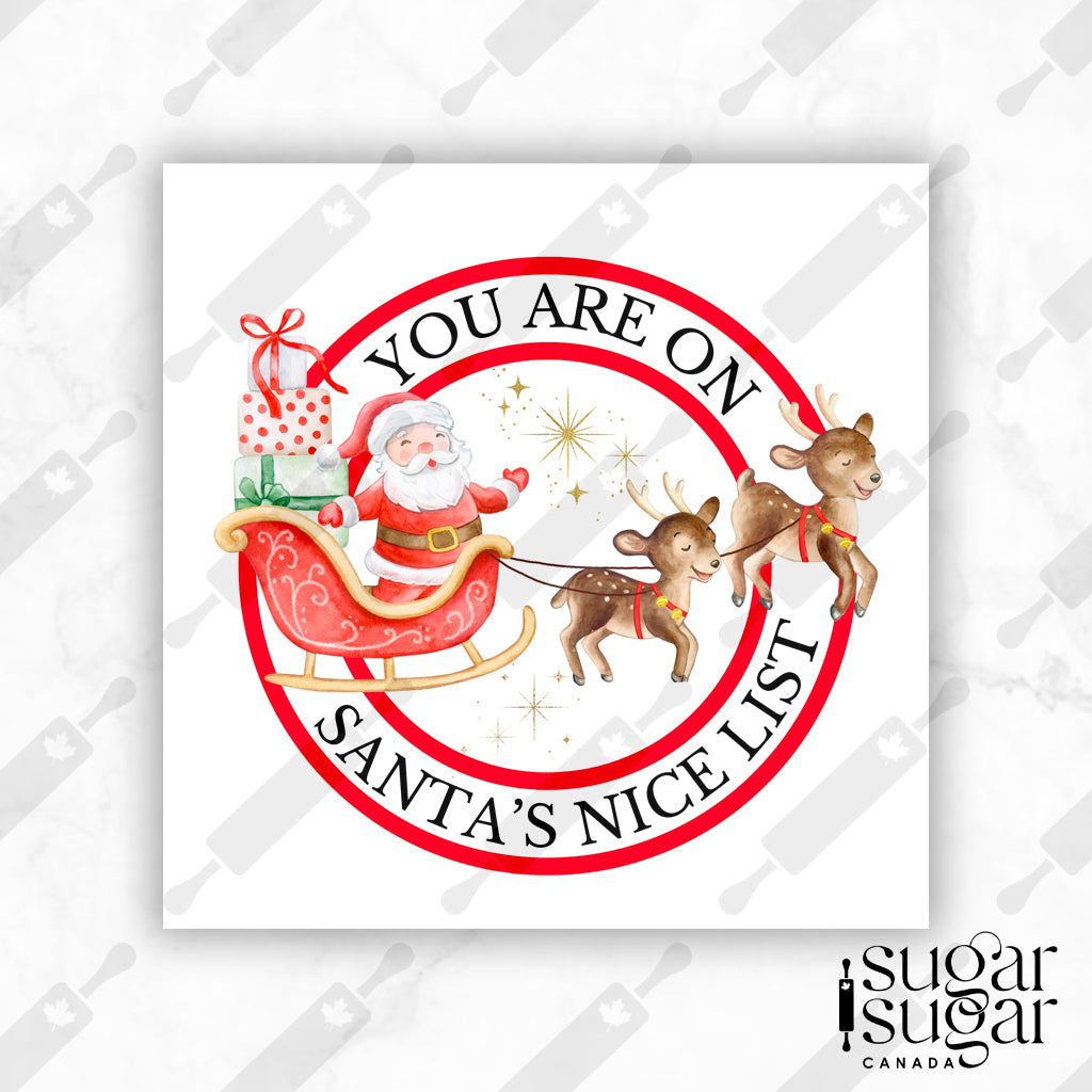 Nice List Square Tag