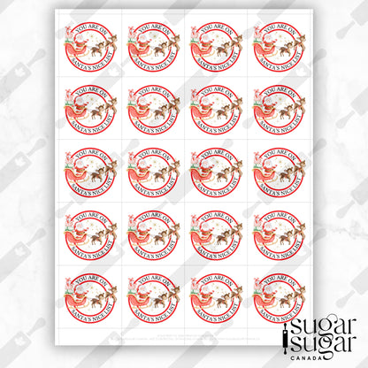Nice List Square Tag